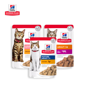 Hill's assortiment science plan natvoer voor katten